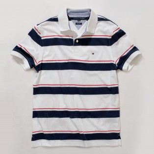 TOMMY HILFIGER MESKA KOSZULKA -PASKI